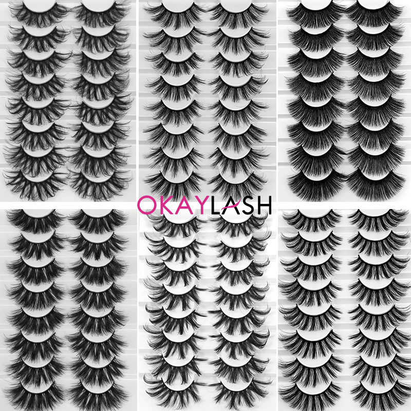 Eyelash Extension Or Extensions - OKAYLASH 3D Mink Lashes Natural False