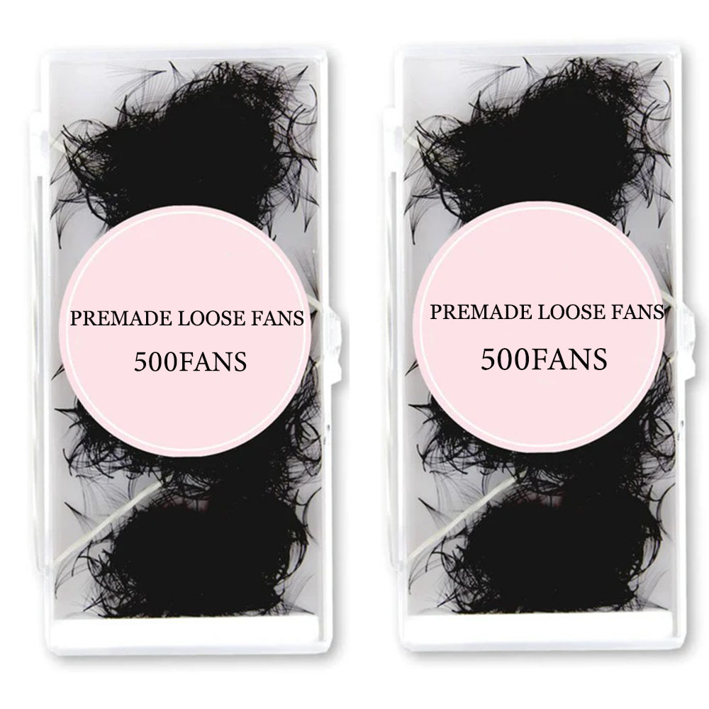 Eyelash Extension Medium - 1000 Fans Loose Fan Lashes Eyelash
