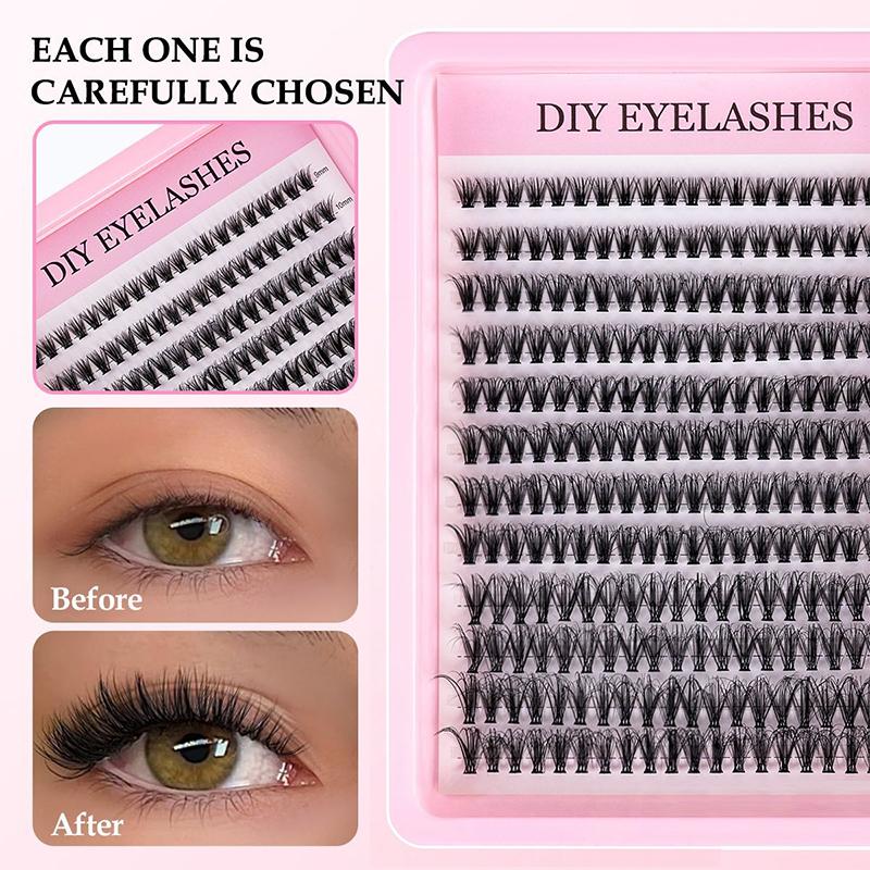 Natural Cluster Feathe-r Lash  - Eyelash Extension Natural 评论和价格