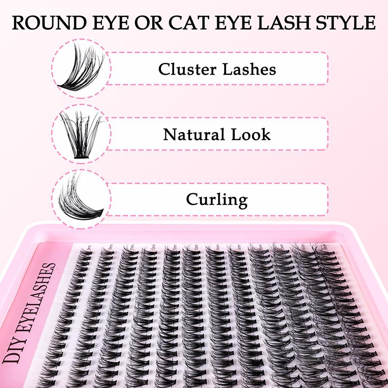 Natural Cluster Feathe-r Lash  - Eyelash Extension Natural 评论和价格