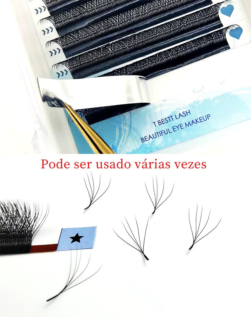Tbestt 6DW Shape Lashes YY Eye - Eyelash Extension Yelix 评论和价格