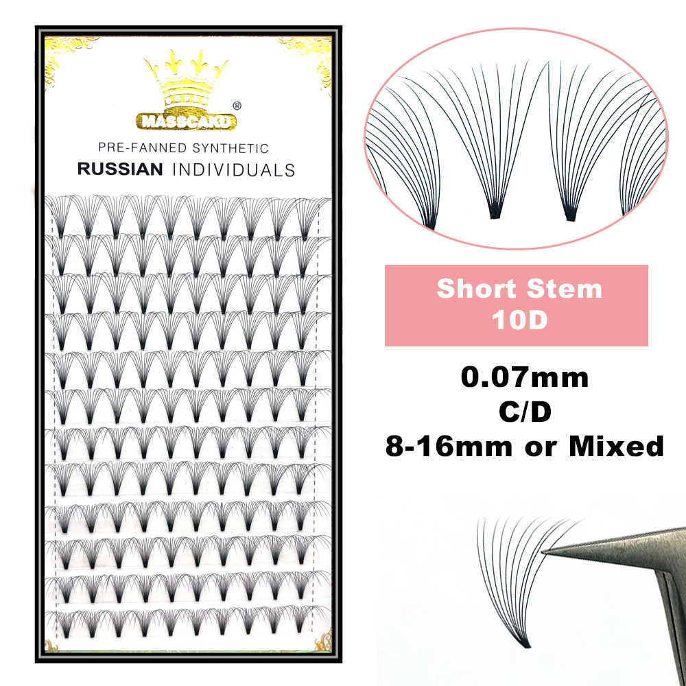 MASSCAKU Premade Russian Volum - Eyelash Extension Russian Volume 评论和价格