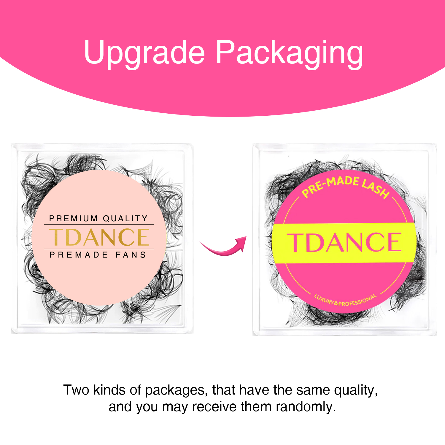TDANCE Loose Fans Pointy Base  - Eyelash Extension Medium 评论和价格