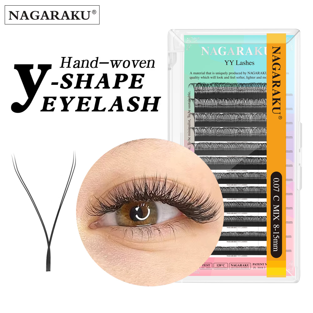 NAGARAKU YY Shape Hand Woven P - Eyelash Extension Yelix 评论和价格