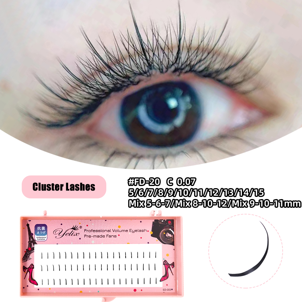 Yelix Natural Soft Individual  - Eyelash Extension Natural 评论和价格