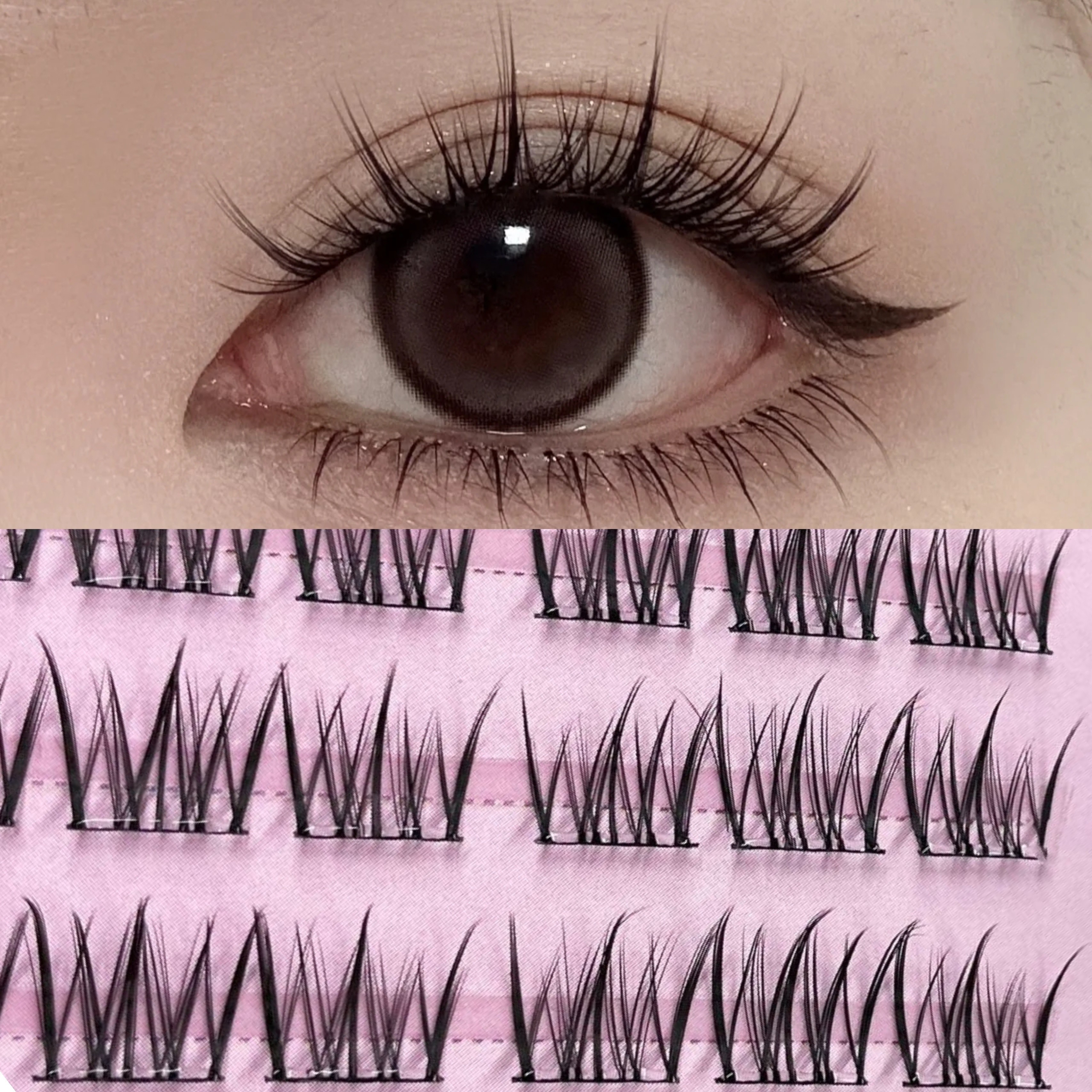 Mixiaohe Korean Pure Style Clu - Eyelash Extension Natural 评论和价格