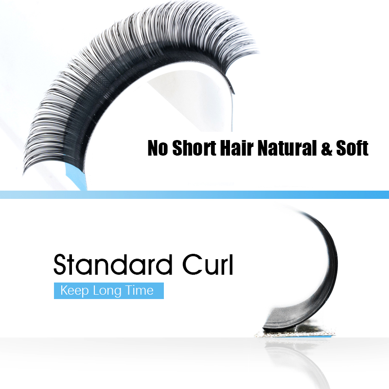 MASSCAKU 0.05/0.07/0.10/0.15mm - Eyelash Extension Russian Volume 评论和价格