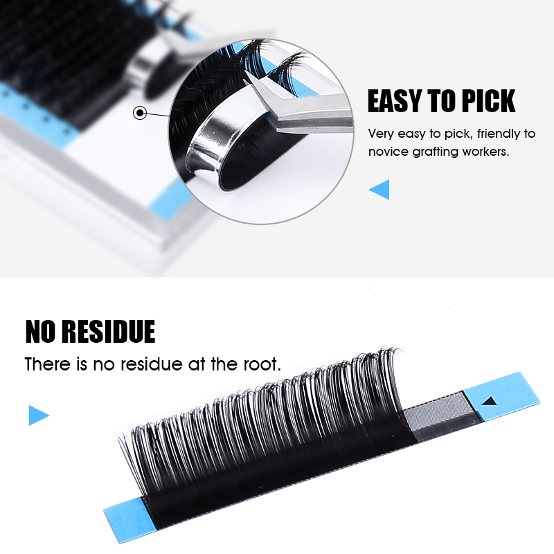MASSCAKU 0.05/0.07/0.10/0.15mm - Eyelash Extension Russian Volume 评论和价格