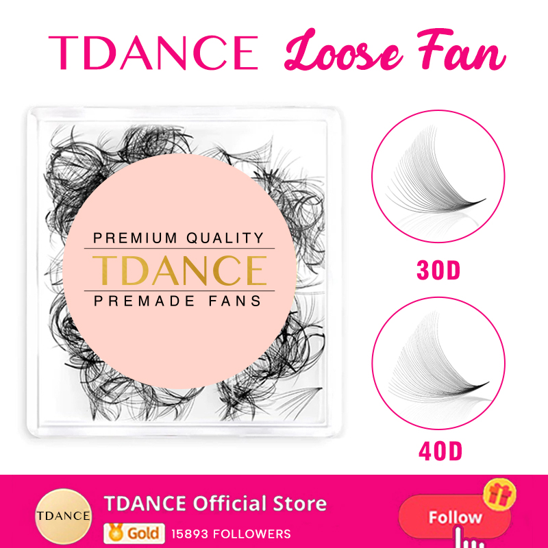 TDANCE 30D/40D Loose Fans Poin - Eyelash Extension Medium 评论和价格