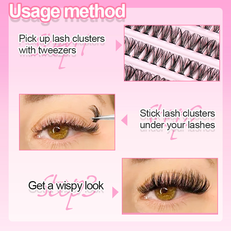 Individual Lashes Eyelash tuft - Eyelash Extension Natural 评论和价格