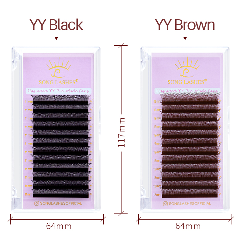 SONG LASHES New Premade Fans Y - Eyelash Extension Yelix 评论和价格