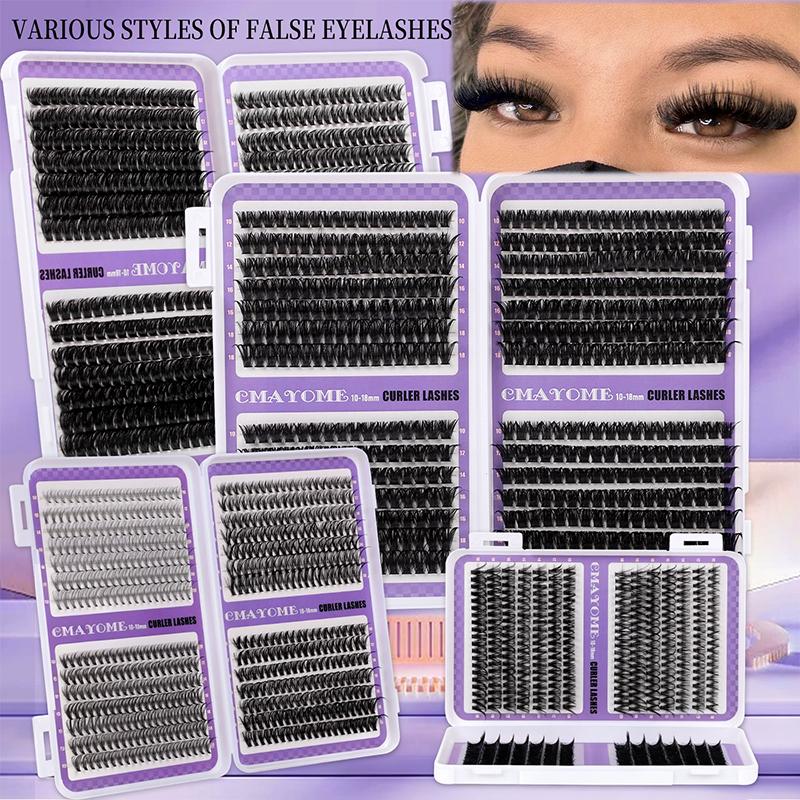 New Lashes Cluster DIY Lash Ex - Eyelash Extension Natural 评论和价格