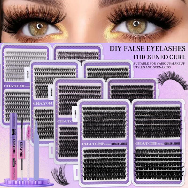 New Lashes Cluster DIY Lash Ex - Eyelash Extension Natural 评论和价格