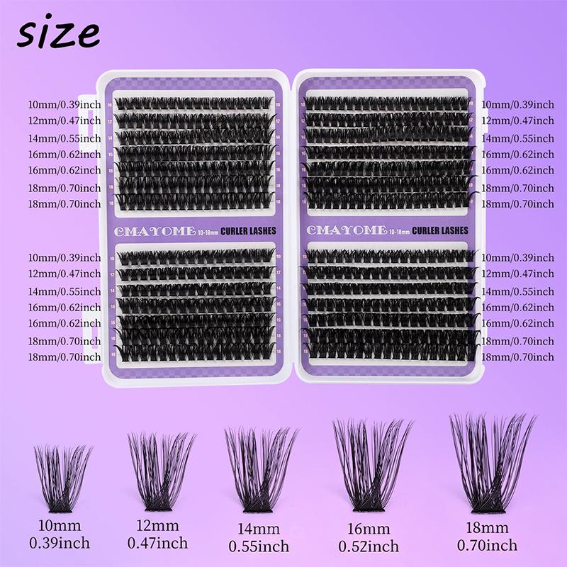 New Lashes Cluster DIY Lash Ex - Eyelash Extension Natural 评论和价格