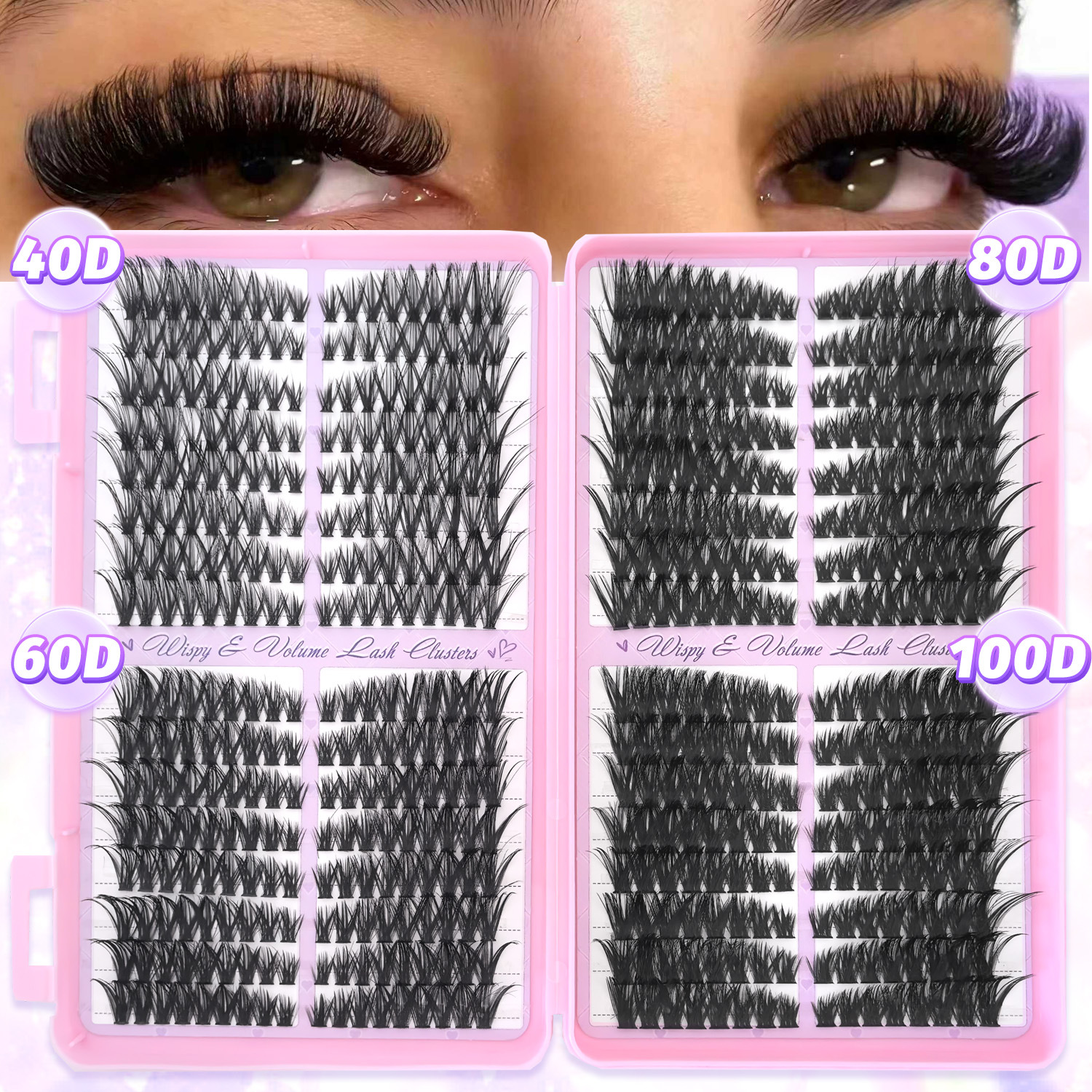 DIY False Eyelashes individual - Eyelash Extension Or Extensions 评论和价格