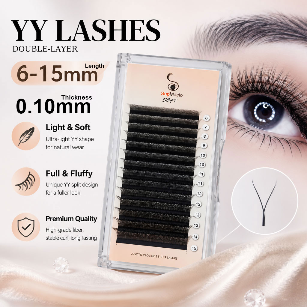 Supmacio 0.10 mm YY Lash Y Sha - Eyelash Extension Yelix 评论和价格