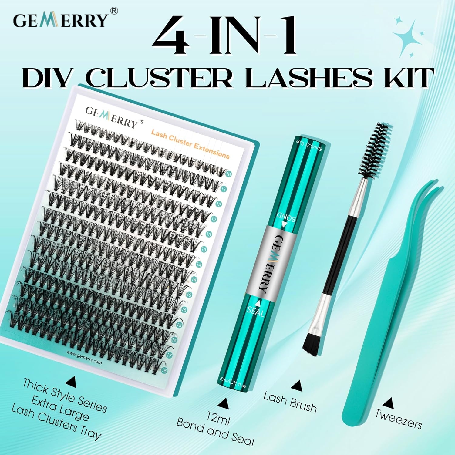 GEMERRY Heat Cluster Individua - Eyelash Extension Volume 评论和价格