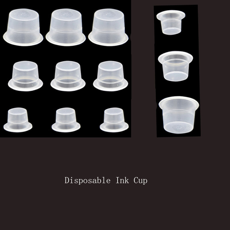 Disposable Tattoo Ink Cups Sma - Eyelash Extension Medium 评论和价格