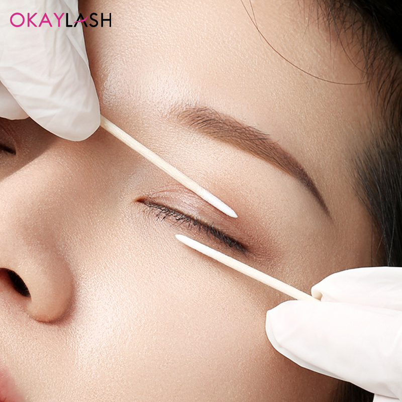 1000pcs Wholesale Disposable W - Eyelash Extension Glue Remover 评论和价格