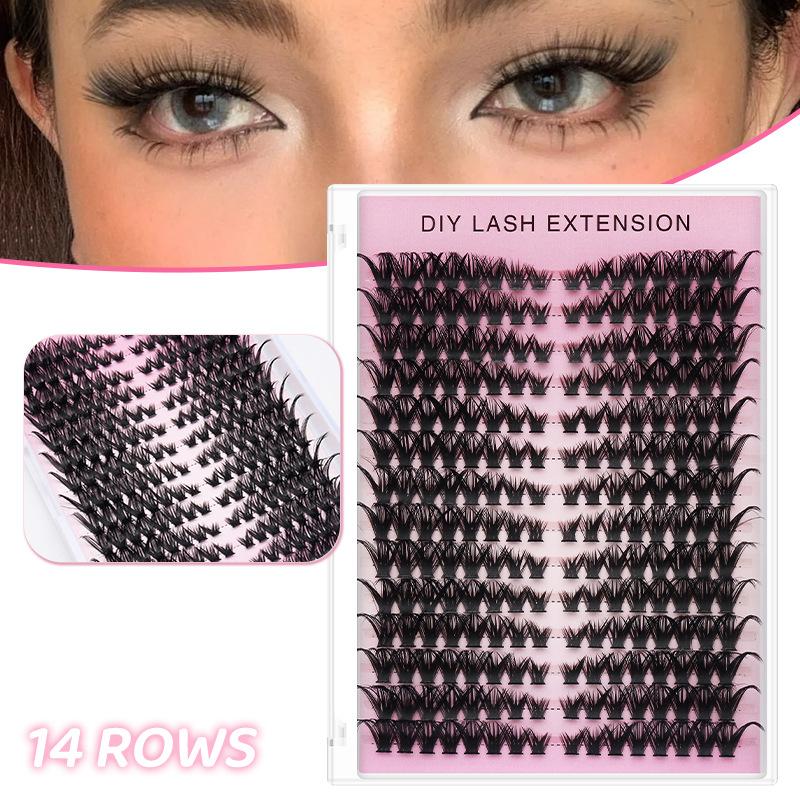 Hoyytu 14 Rows DIY Lashes Exte - Eyelash Extension Or Extensions 评论和价格