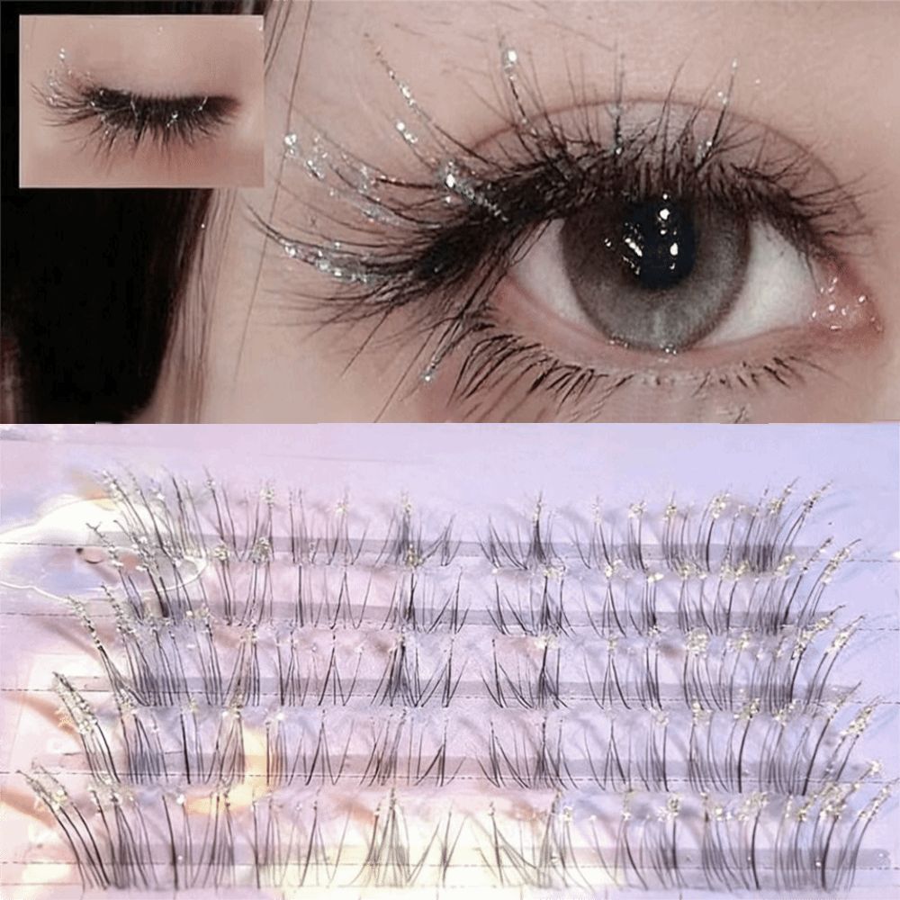 Shining Rhinestone Individual  - Eyelash Extension Natural 评论和价格