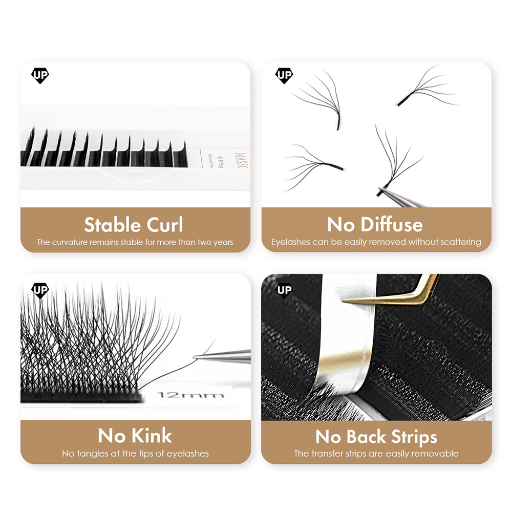 MASSCAKU L LU M Curl YY/W Shap - Eyelash Extension Yelix 评论和价格