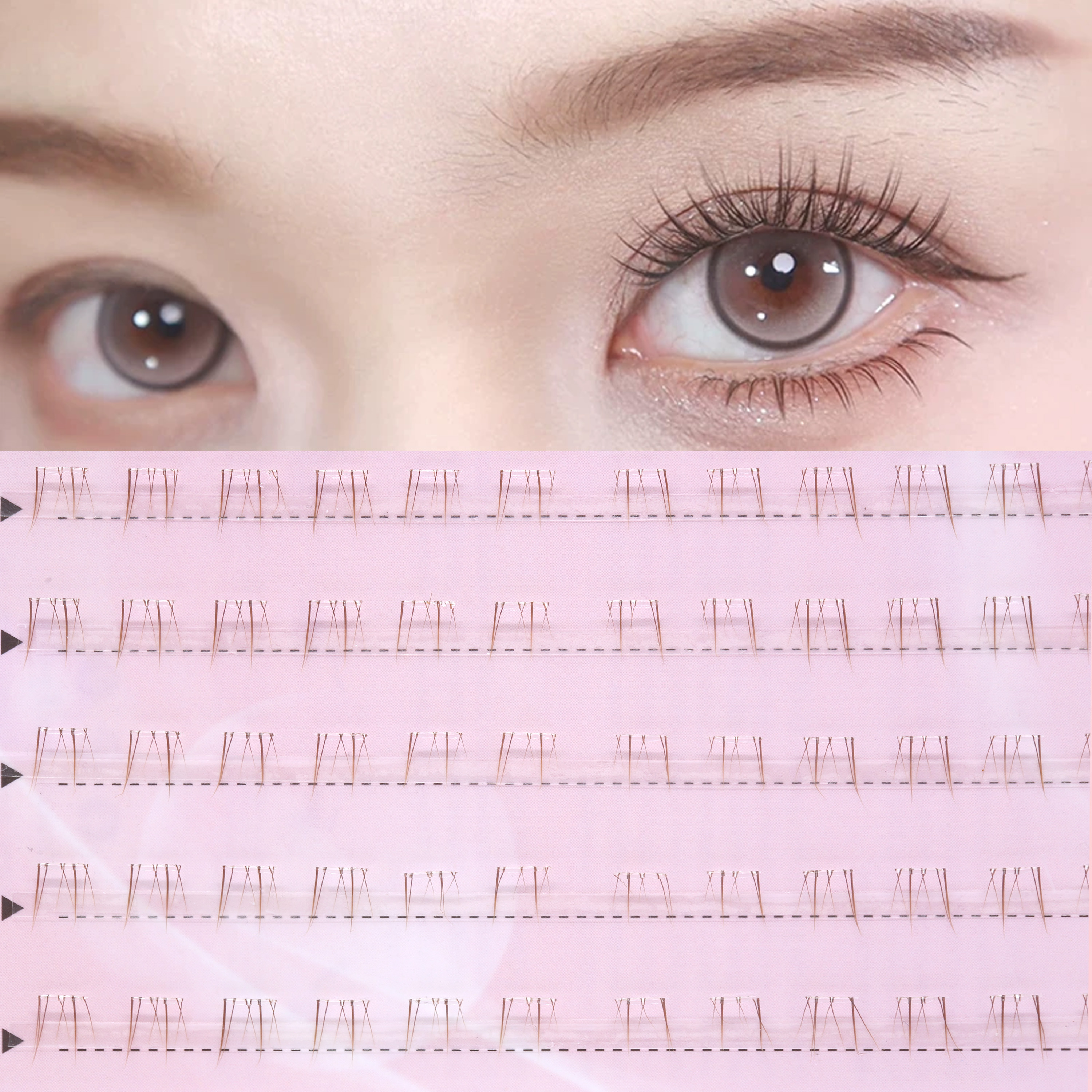 DIY Press-on No Glue Need 5Row - Eyelash Extension Glue Remover 评论和价格