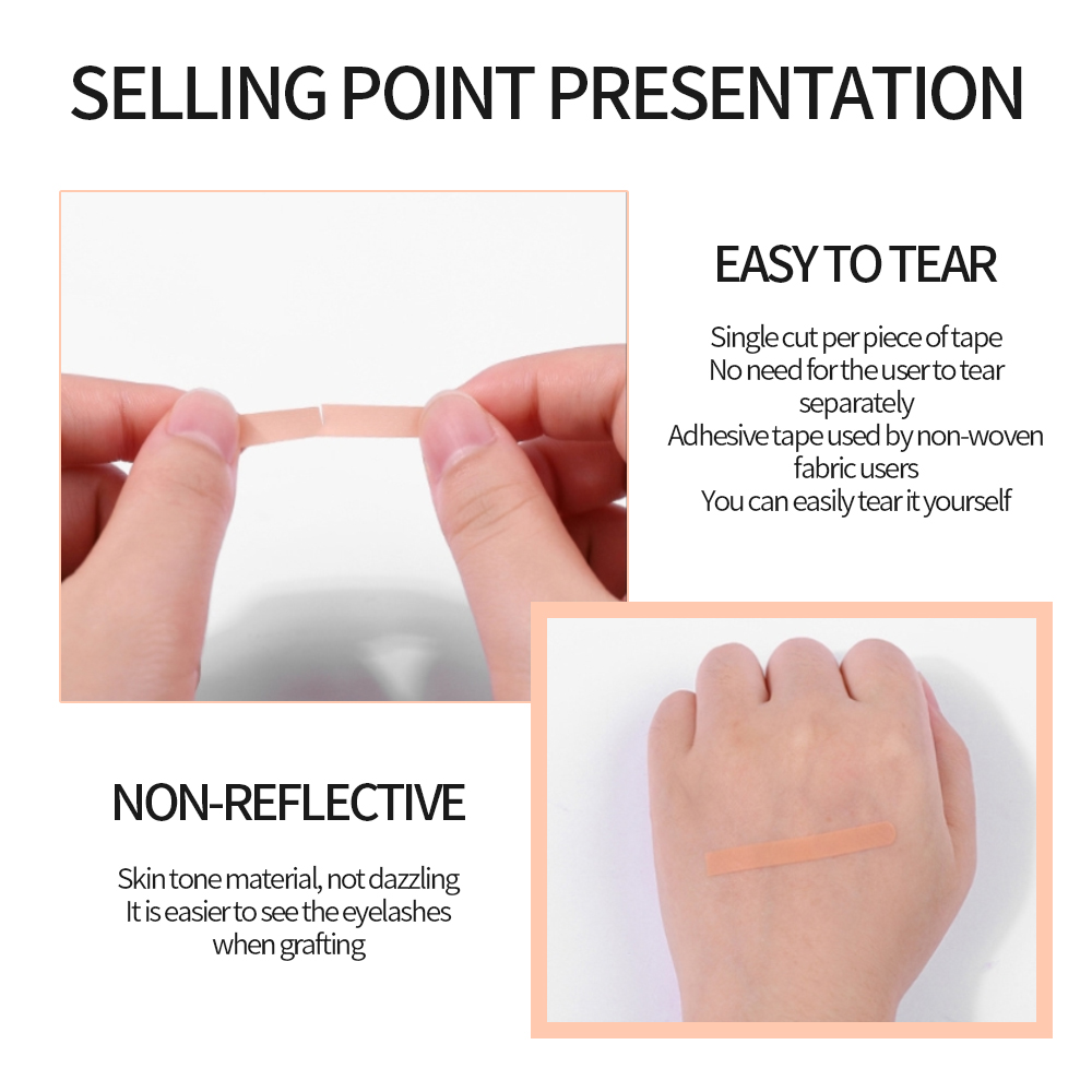 10/20pcs Eyelash Tape Non Wove - Eyelash Extension Guide 评论和价格
