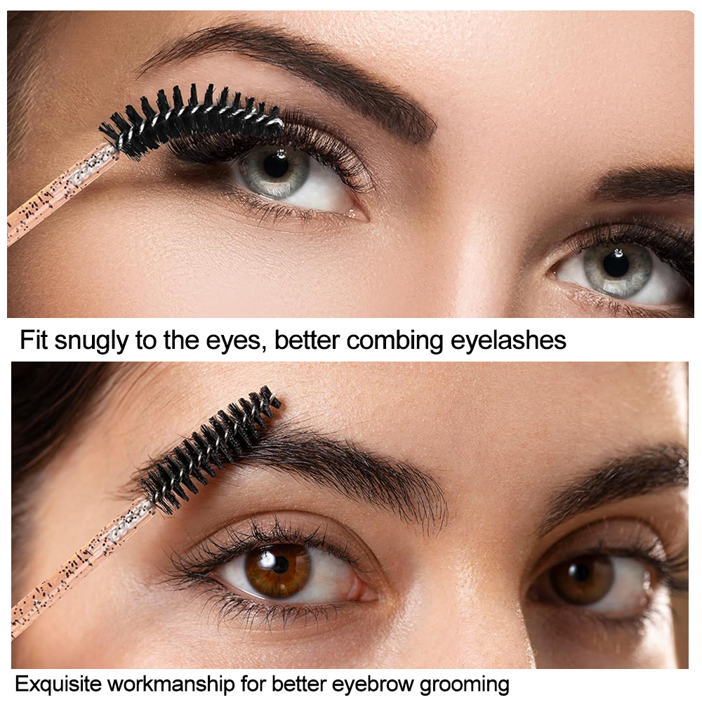 500/1000pcs Eyelash Brush Appl - Eyelash Extension Natural 评论和价格