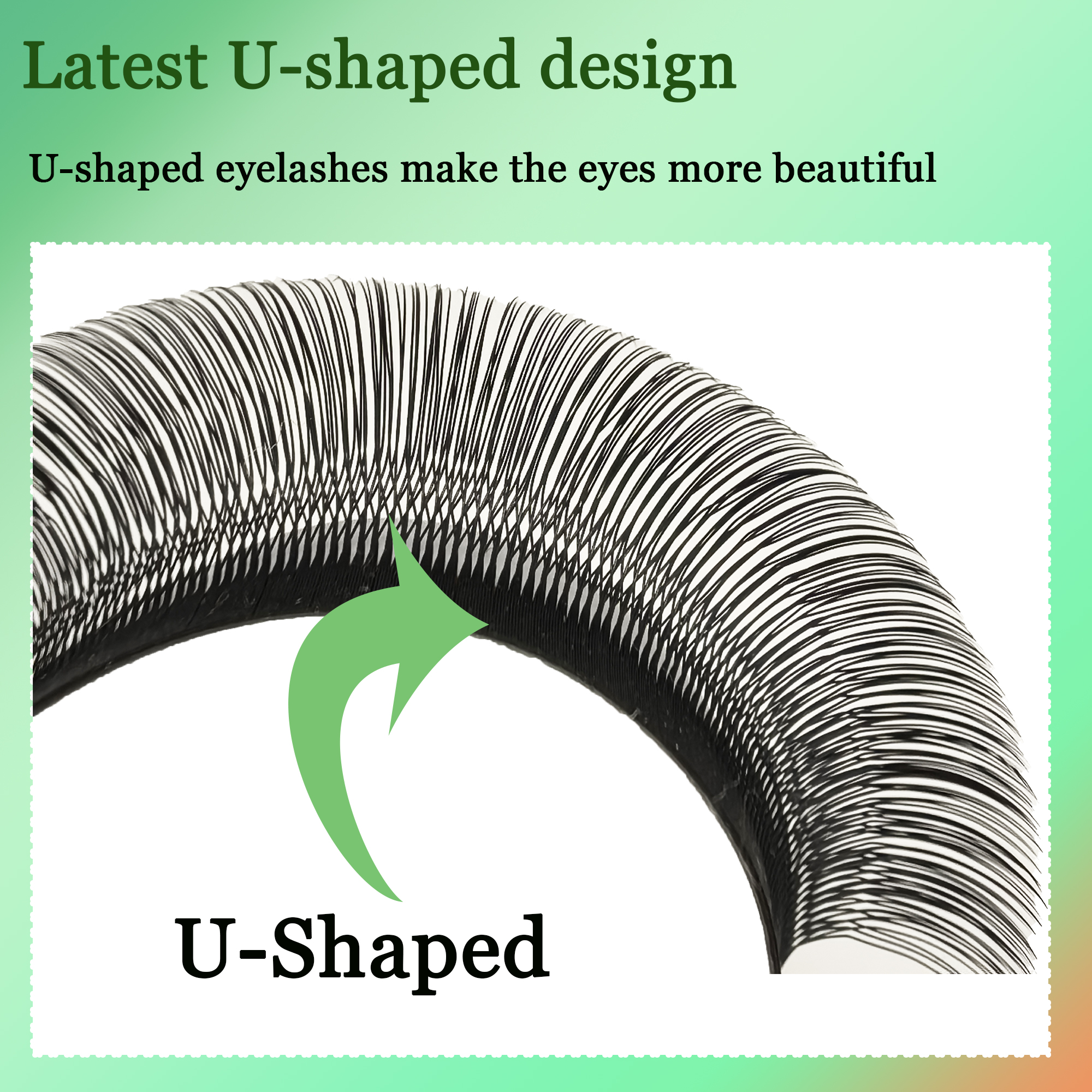 Tbestt U Shaped 4D 5DW Eyelash - Eyelash Extension Yelix 评论和价格