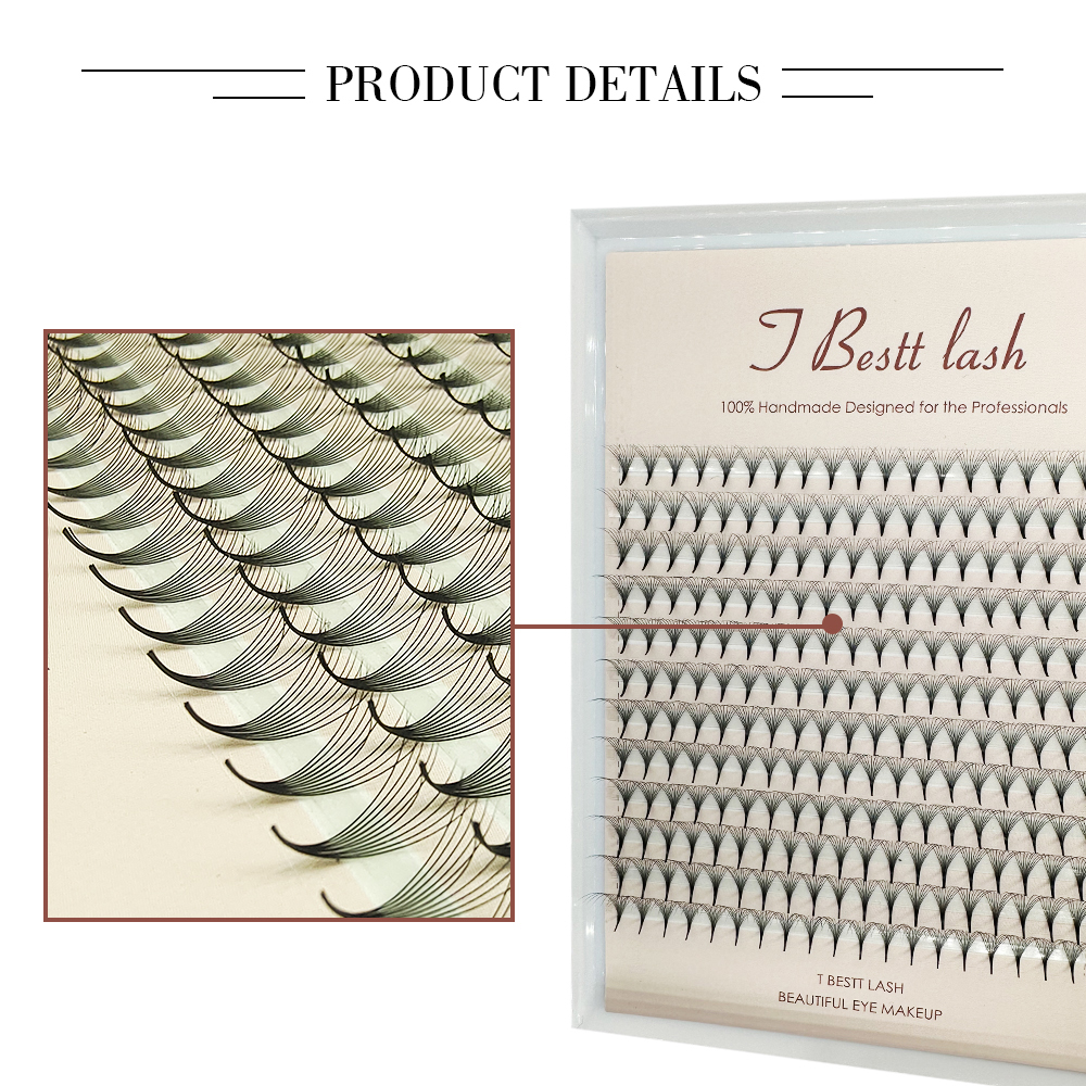 TBestt 5D/6D/8D/10D Premade Fa - Eyelash Extension Russian Volume 评论和价格