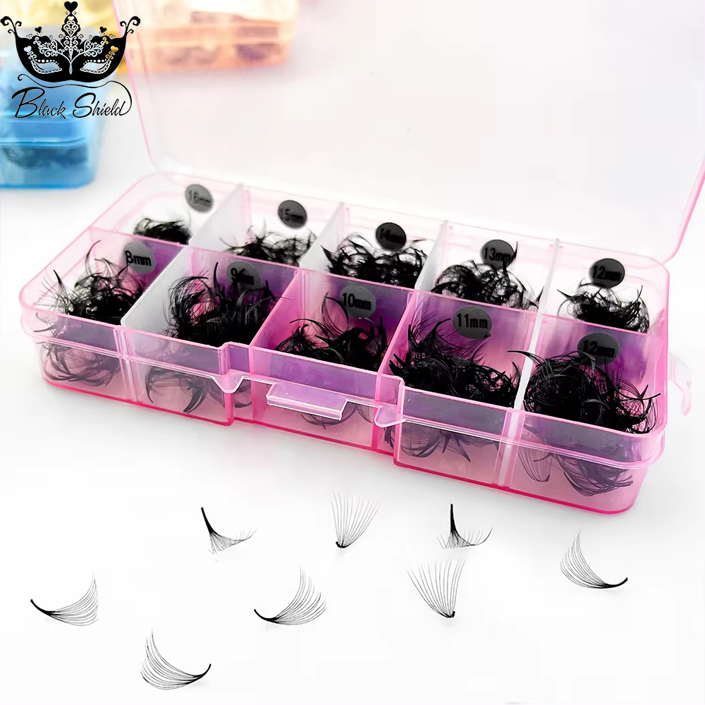 3D-20D Thin Pointy Base Premad - Eyelash Extension Medium 评论和价格