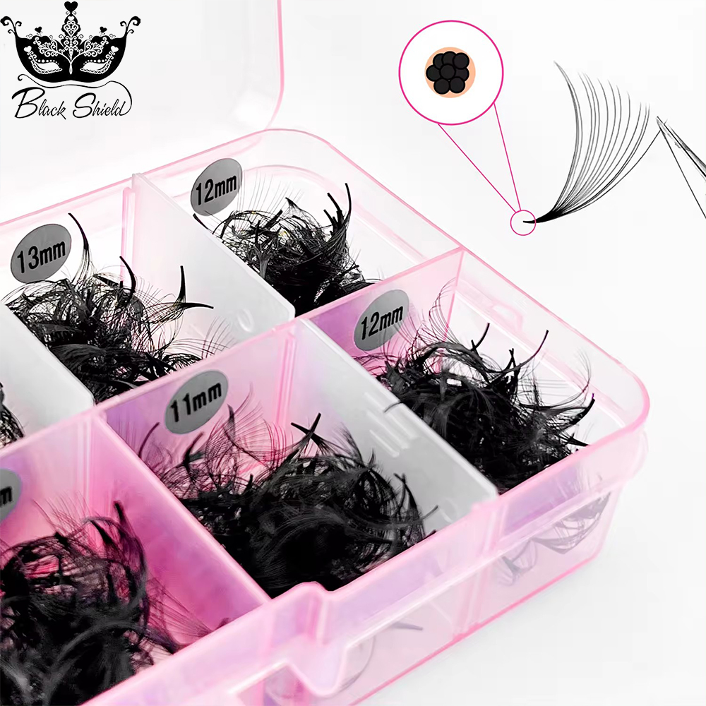 3D-20D Thin Pointy Base Premad - Eyelash Extension Medium 评论和价格