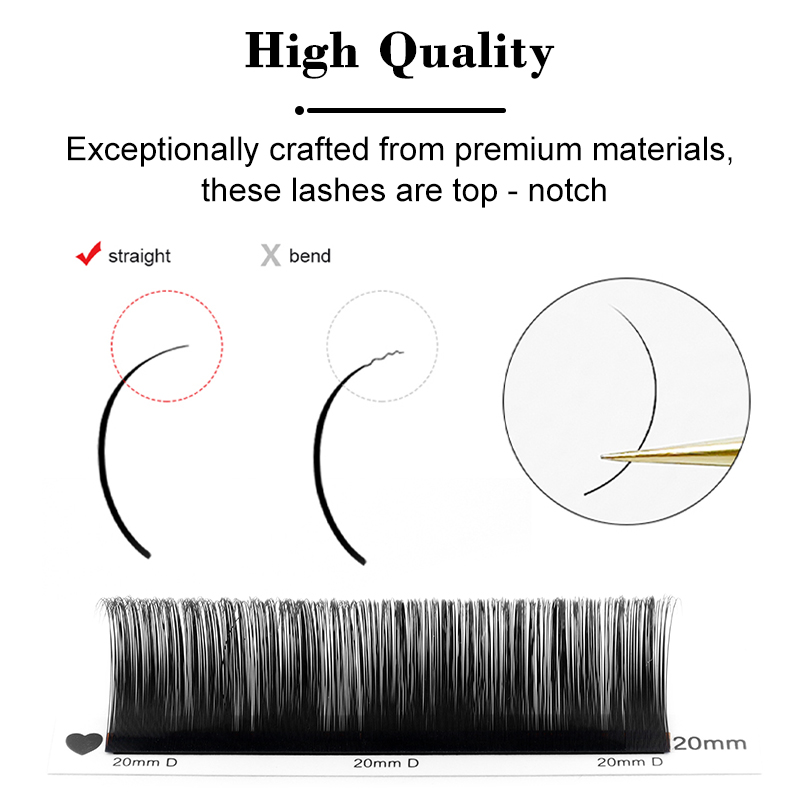Winky Beauty Custom Your Logo  - Eyelash Extension Russian Volume 评论和价格