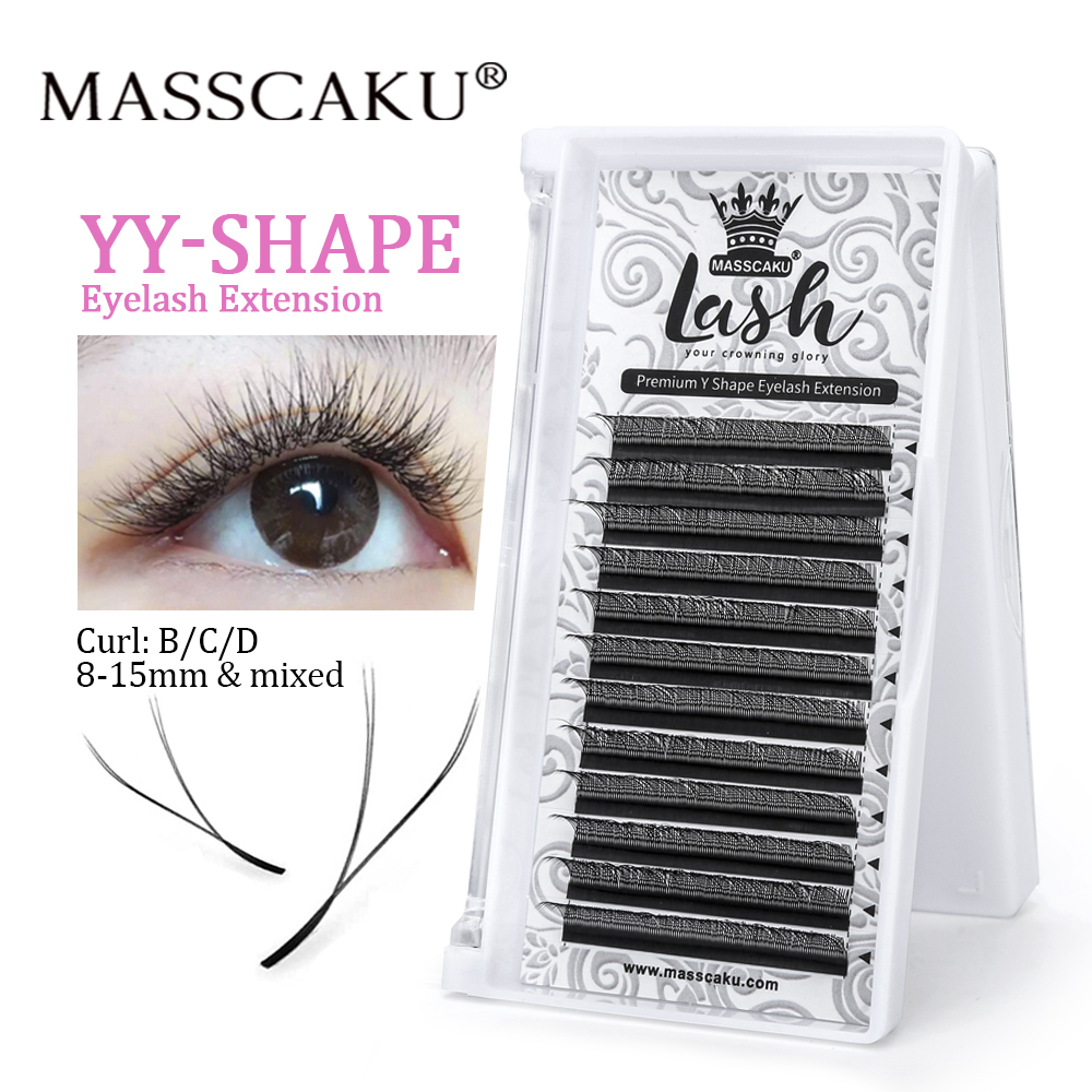 Hot Selling Masscaku YY Shape  - Eyelash Extension Yelix 评论和价格