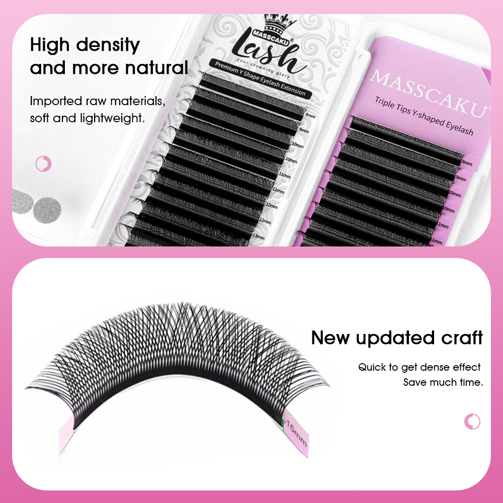 Hot Selling Masscaku YY Shape  - Eyelash Extension Yelix 评论和价格