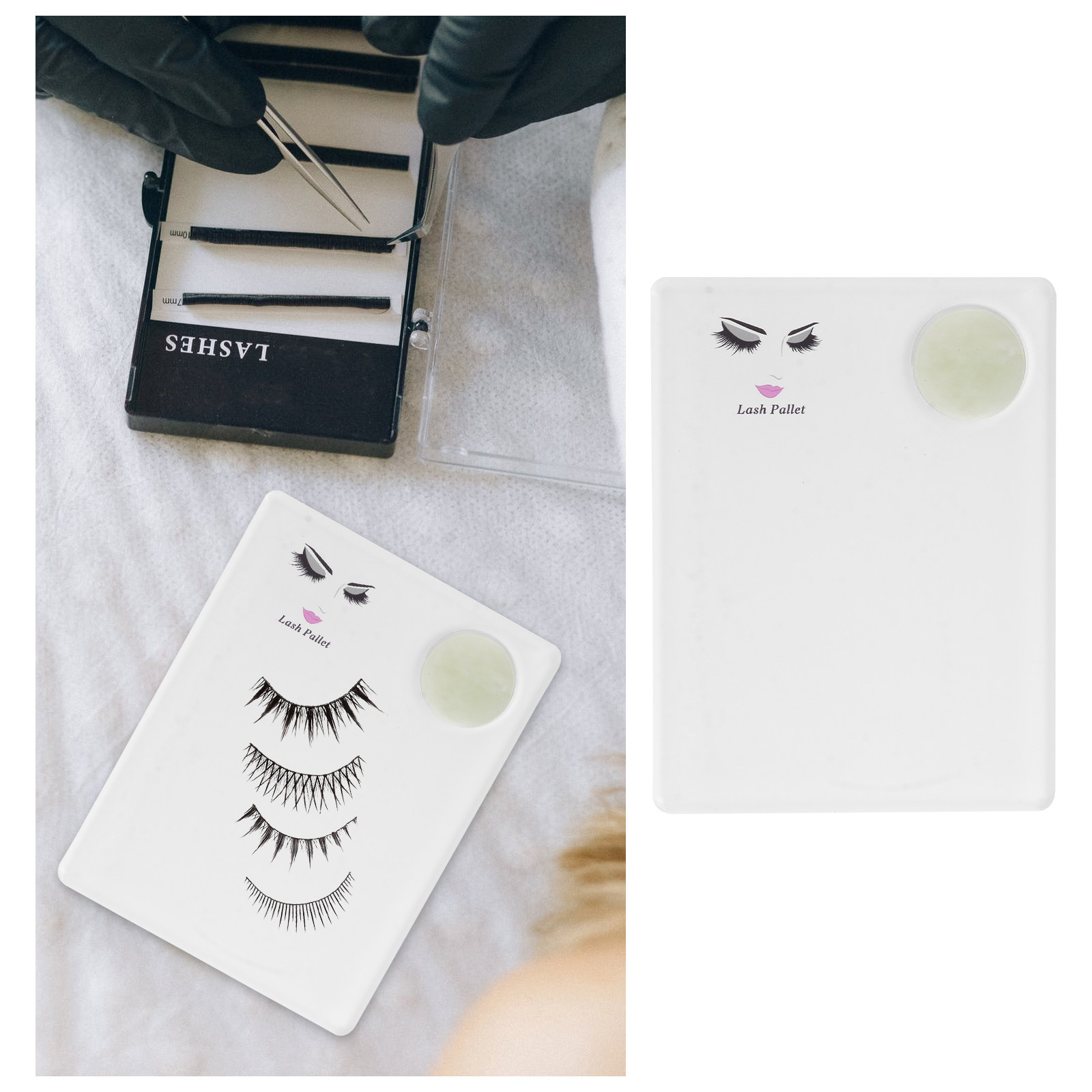 1Pcs Compact Reusable Eyelash  - Eyelash Extension Or Extensions 评论和价格