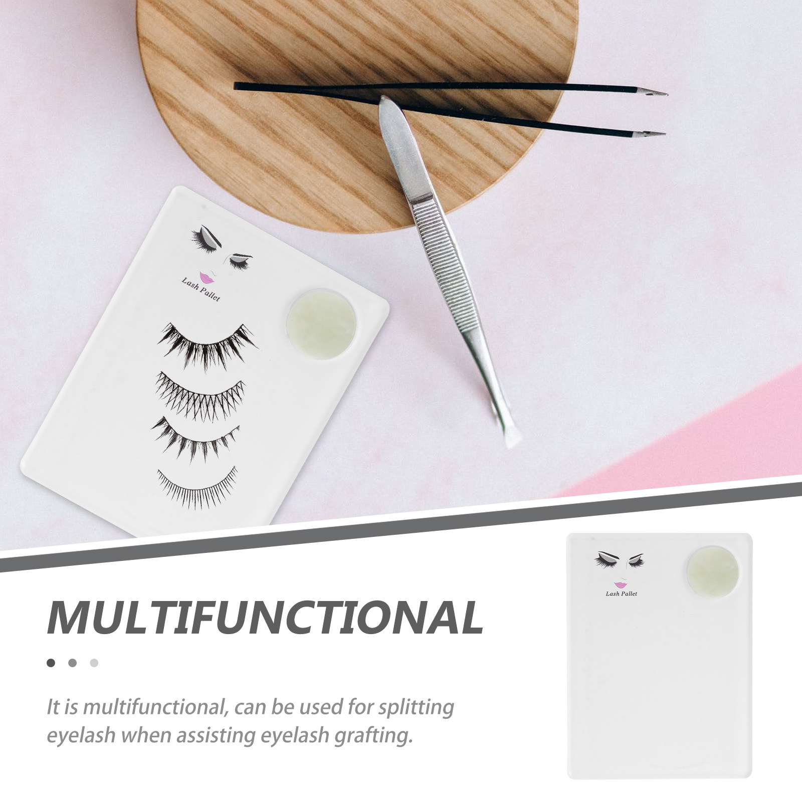 1Pcs Compact Reusable Eyelash  - Eyelash Extension Or Extensions 评论和价格