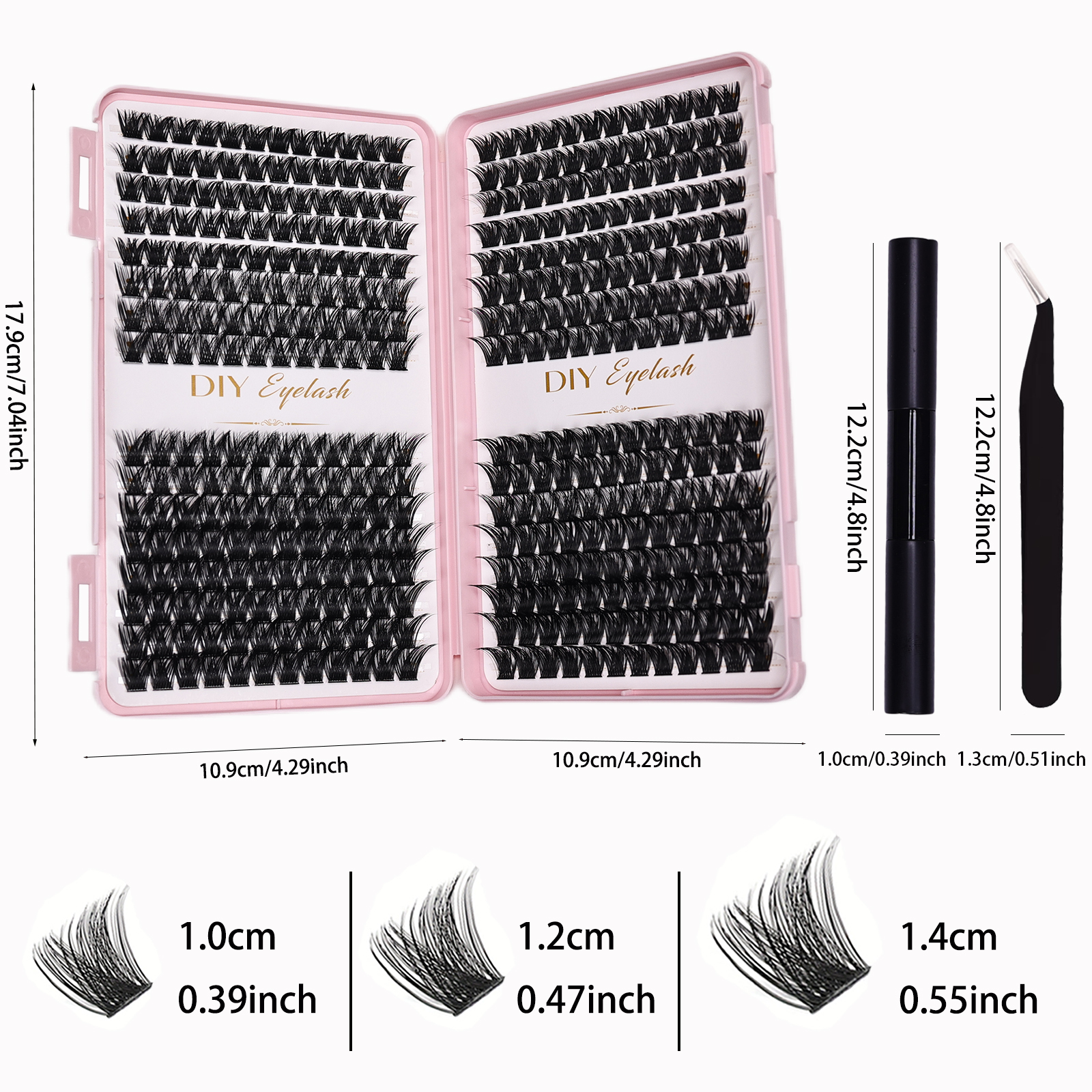 DIY Eyelash Extension Kit 384p - Eyelash Extension Volume 评论和价格
