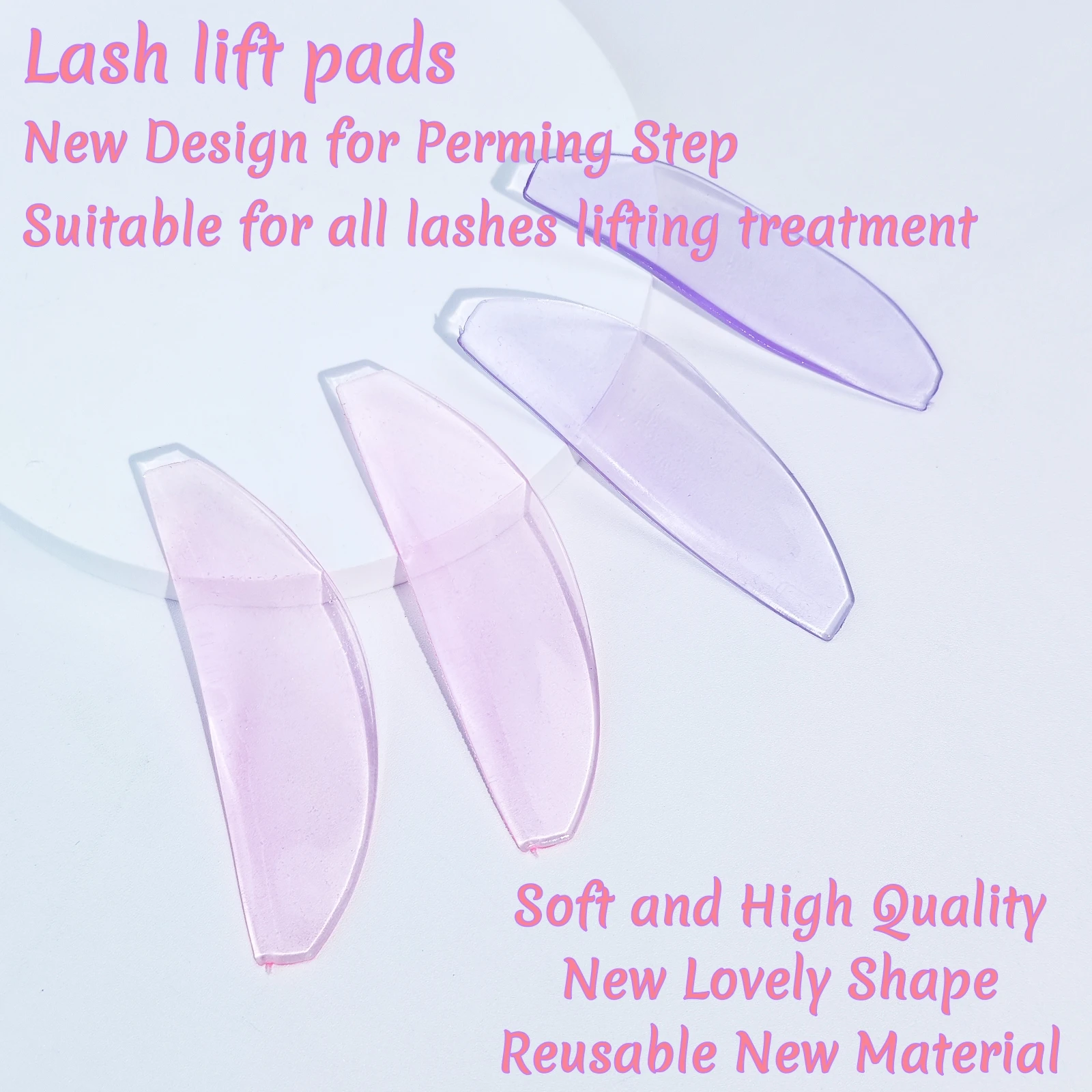 1 pair softening lash lift pad - Eyelash Extension Or Extensions 评论和价格