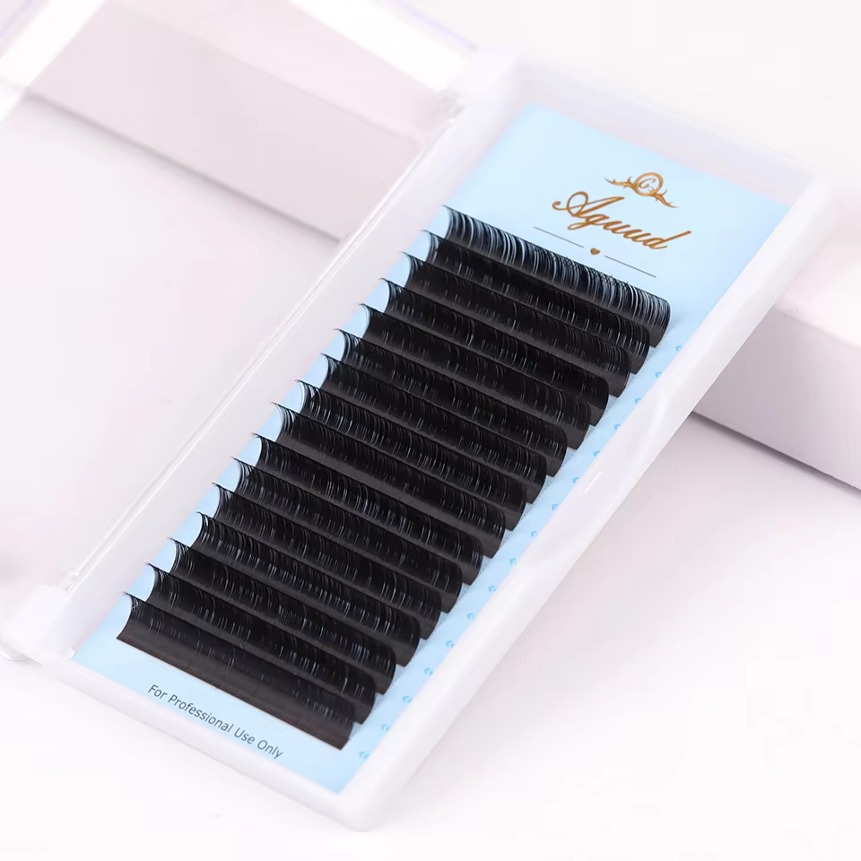 AGUUD 16 Rows Long 16-20mm Eye - Eyelash Extension Russian Volume 评论和价格