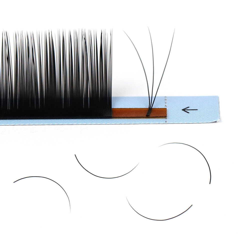 AGUUD 16 Rows Long 16-20mm Eye - Eyelash Extension Russian Volume 评论和价格