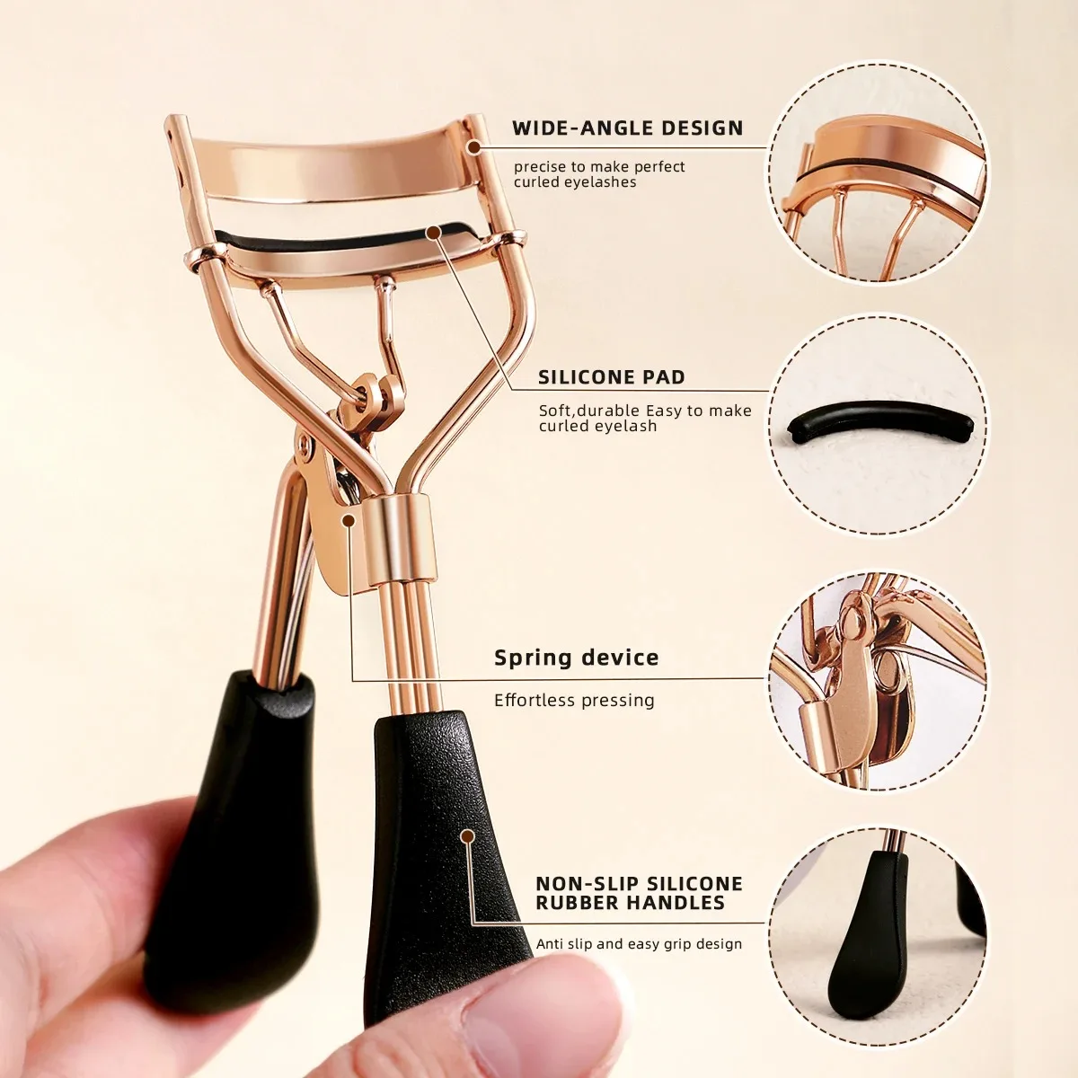 Portable eyelash curler with 1 - Eyelash Extension Or Extensions 评论和价格