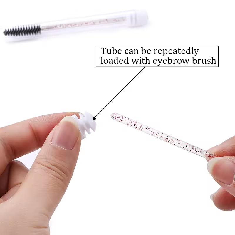 Eyelash Brush Tube With Eyebro - Eyelash Extension Guide 评论和价格
