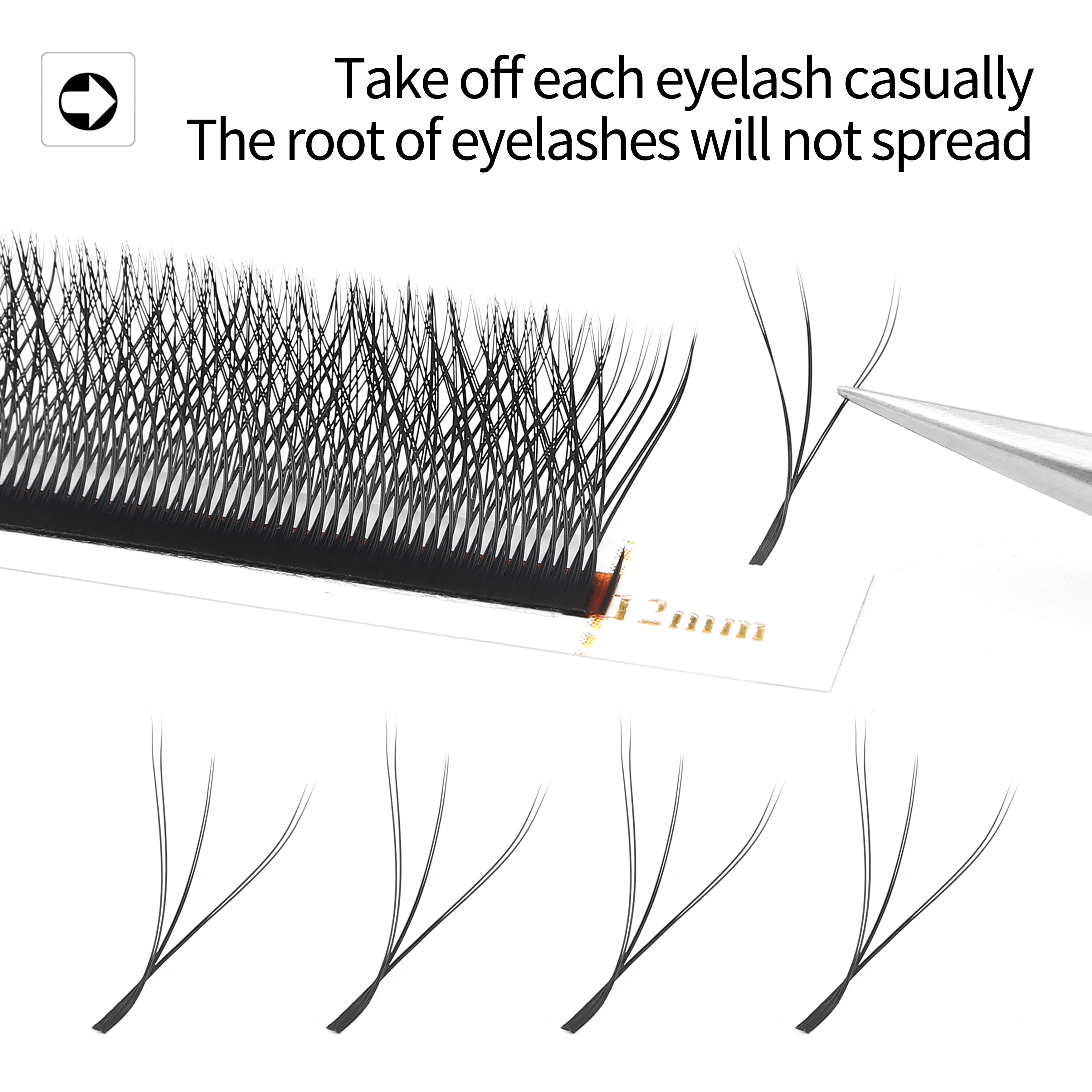 XIUSUZAKI W Shaped Lashes Bloo - Eyelash Extension Yelix 评论和价格