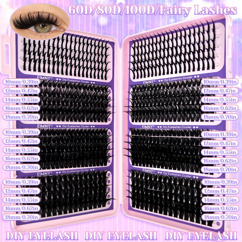 DIY Cluster Lashes Mixed Tray  - Eyelash Extension Natural 评论和价格