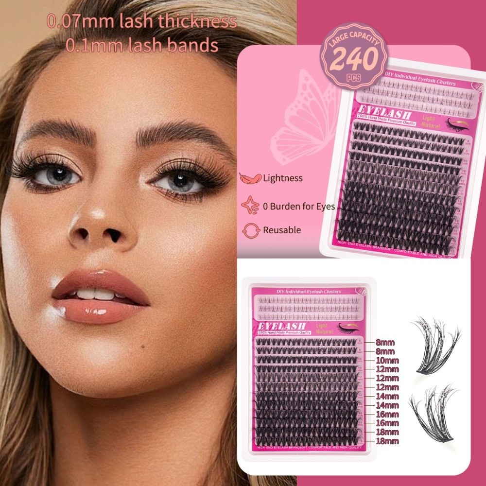 8-18mm Length False Eyelashes  - Eyelash Extension Or Extensions 评论和价格