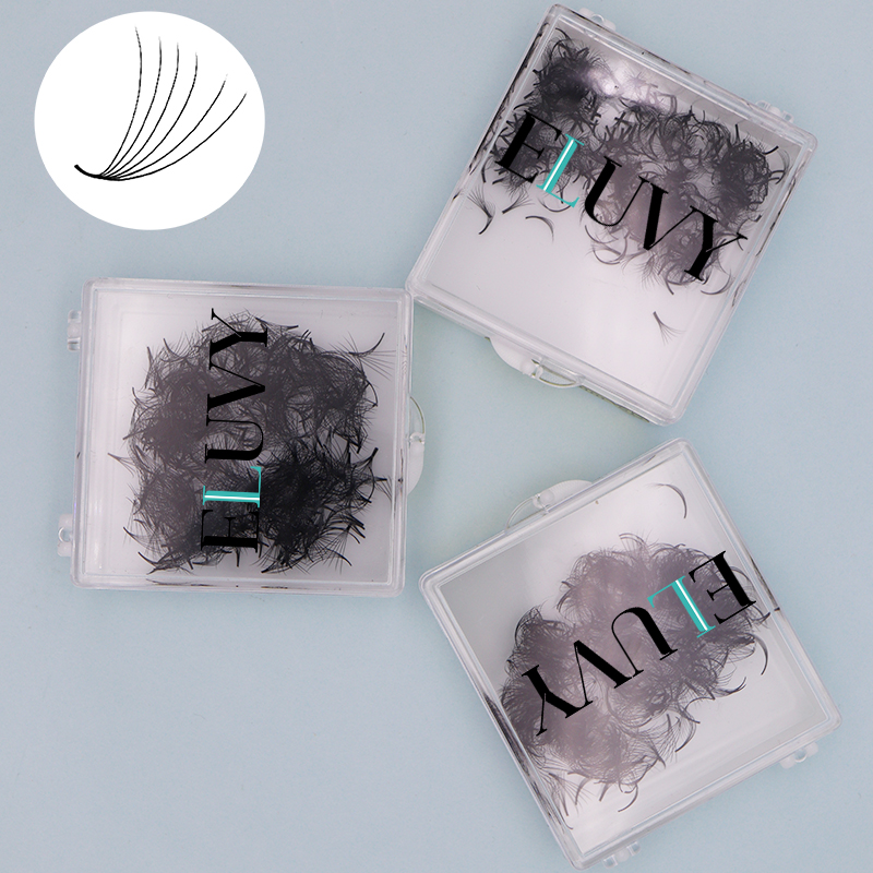 ELUVY 500 Fans Premade Medium  - Eyelash Extension Medium 评论和价格