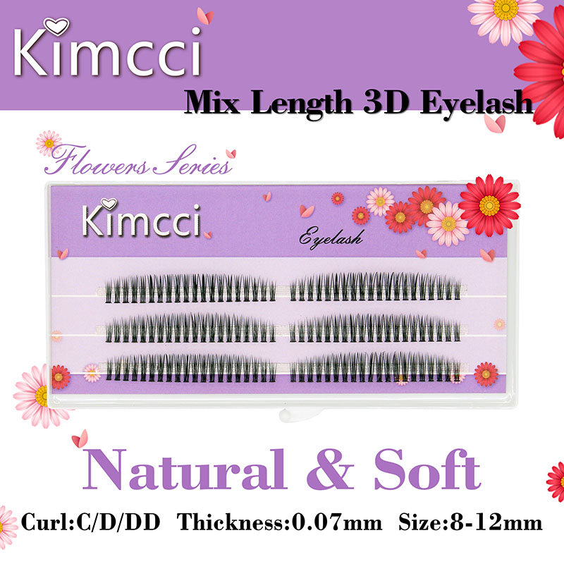 Kimcci C/D/DD Curl Mix Length  - Eyelash Extension Russian Volume 评论和价格