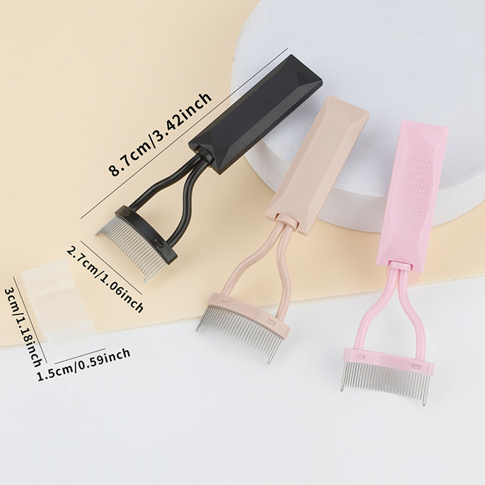 1pcs curved ultra-fine steel t - Eyelash Extension Guide 评论和价格